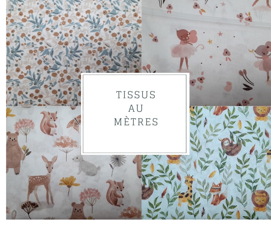 tissus au mettres