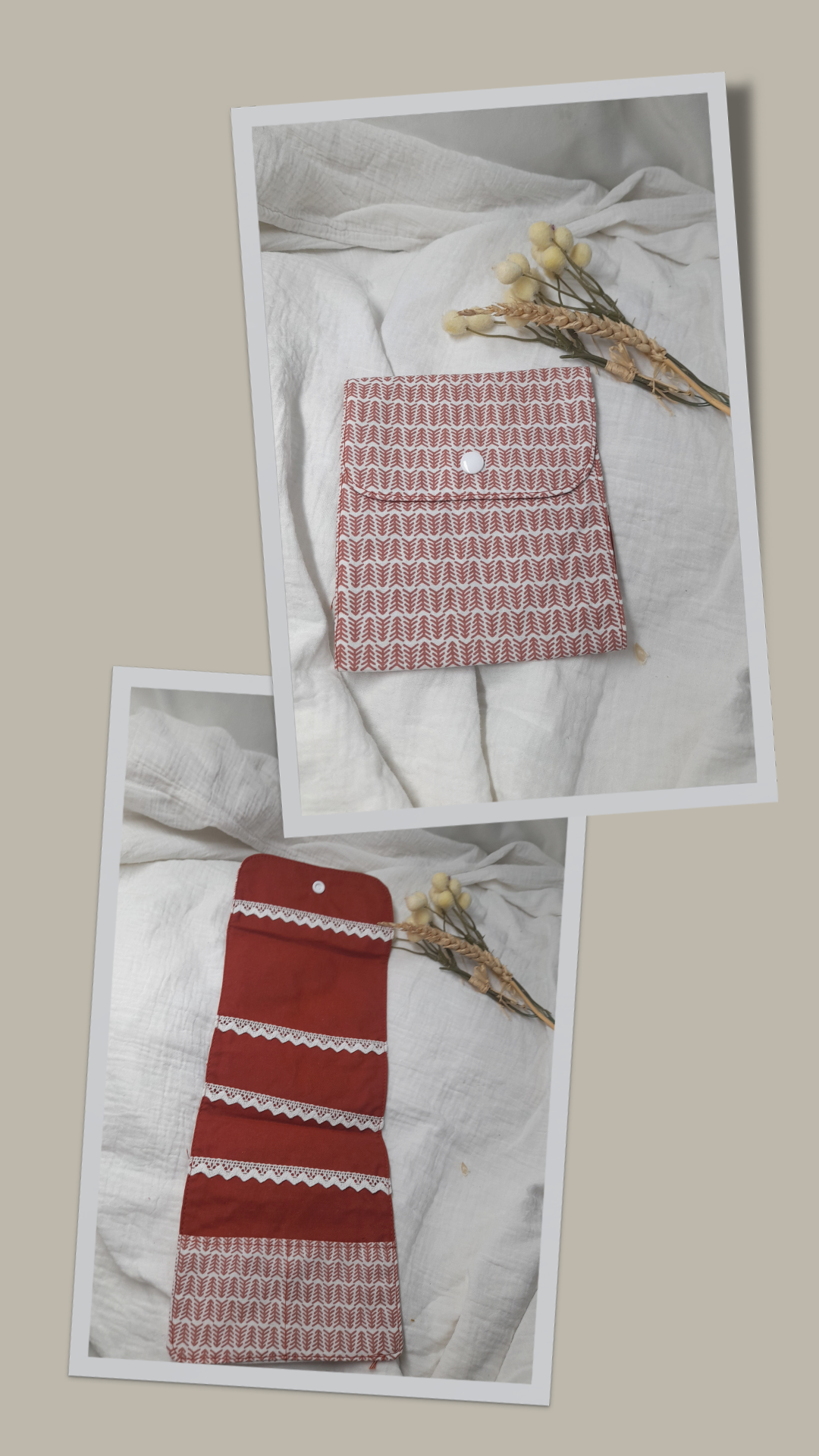pochettes pinces